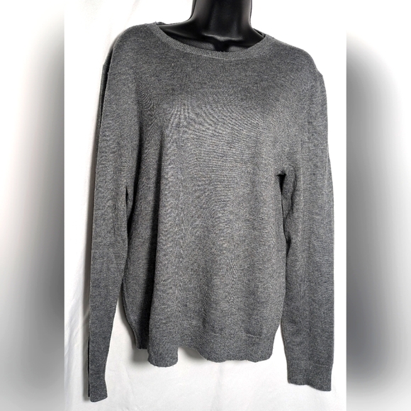 just no logo Sweaters - Just No‎ Logo brand silk and wool long sleeve crew neck sweater | Size L